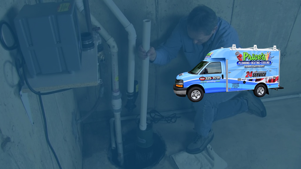 Sump pump installation and replacement service